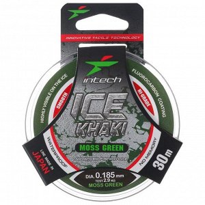 Леска Intech Ice Khaki moss green 0,185, 30 м