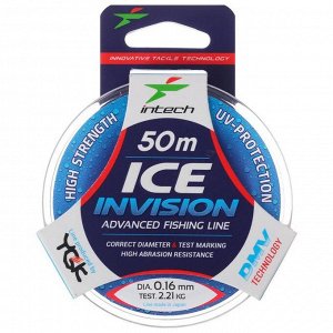 Леска Intech Invision Ice Line 0,16, 50 м