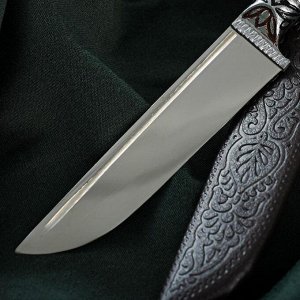 Нож Корд Куруш - Чирчик, орех, сухма, гарда с гравировкой. "Тюбитей". У8 (11-12 см)