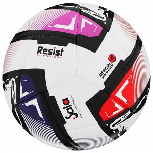 Мяч футзальный TORRES Futsal Resist, PU, полугибридная сшивка, 24 панели, размер 4