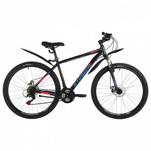 Велосипед 27,5" Stinger Caiman D, цвет черный, размер 18"