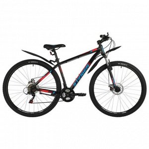 Велосипед 29" Stinger Caiman D, цвет черный, размер 18"