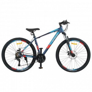 Велосипед 27,5" Stels Navigator-720 MD, V010, цвет тёмно-синий, размер 17"