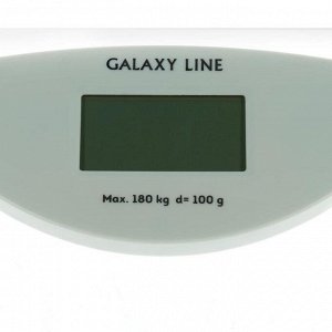 Весы напольные Galaxy GL 4810, электронные, до 180 кг, 1хCR2032, стекло, серые