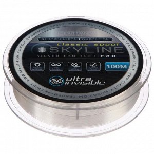 Леска Sprut Skyline Fluorocarbon Composition EvoTech Classic Silver 0,455 мм, 100 м