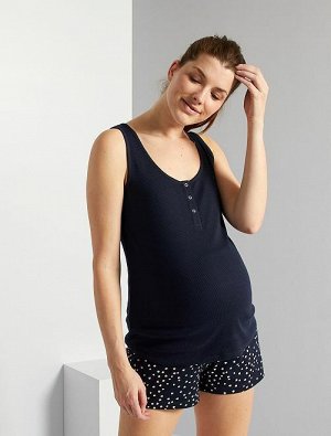 Короткая пижама для беременных Eco-conception