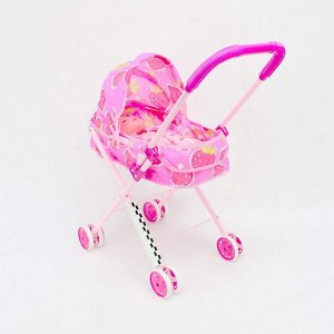 Кукла Пупс набор Lovely Babe 30см+коляска лежачая (звук)(№8816-56)