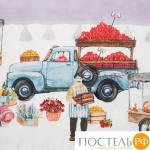 Скатерть "Этель" Food market 220х147 см,100% хлопок, саржа 190 г/м2   4645836