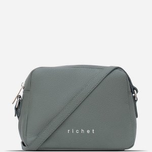 Женская кожаная сумка Richet 2611LN 342 Зеленый