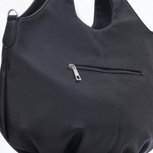 Женская сумка из эко-кожи черная