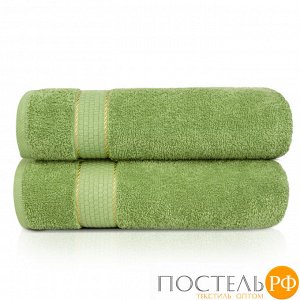 Набор из 2 полотенец Eleganta (Marakesh) 30х50 см махра 390 г/м2, 3203 зеленый папоротник