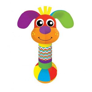 RSD-D Текстильная игрушка погремушка собака с мячиком функционал Умка в кор.360шт
