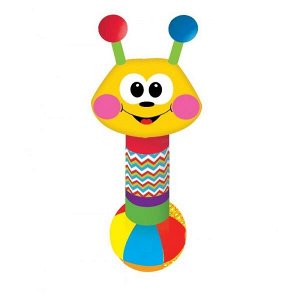 RSD-B Текстильная игрушка погремушка бабочка с мячиком Умка в кор.360шт