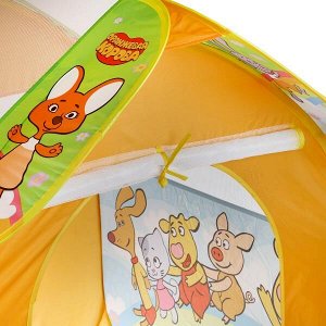 GFA-OC-R Палатка детская игровая Оранжевая корова 83х80х105см, в сумке Играем вместе в кор.24шт