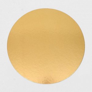 Подложка золото-серебро, 24 см, 0,8 мм