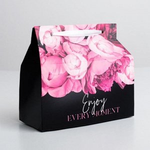 Упаковка для кондитерских изделий «Enjoy», 10 x 18 x 15 см