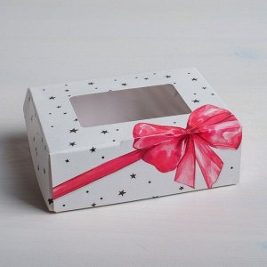 Коробка складная «Подарок», 10 ? 8 ? 3.5 см