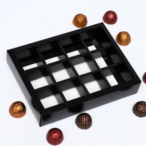 Коробка для конфет, 12 шт, "Отхеппибездить", 19 х 15 х 3,6 см
