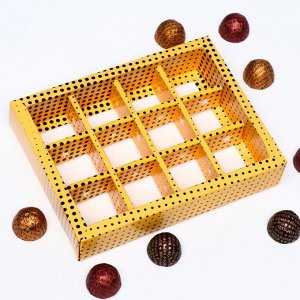 Коробка для конфет, 12 шт, "POP ART", 19 х 15 х 3,6 см