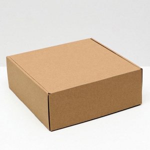 СИМА-ЛЕНД Коробка самосборная, крафт, 25 х 25 х 9,5 см