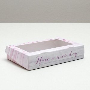 Коробка складная «Хорошего дня», 20 x 12 x 4 см