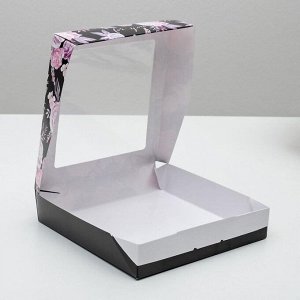 Коробка складная «Нежность», 20 x 20 x 4 см