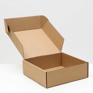СИМА-ЛЕНД Коробка самосборная, крафт, 24 х 23 х 8 см