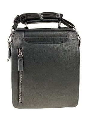 Мужская сумка-планшет из натуральной кожи, цвет чёрный