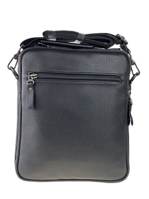 Мужская сумка-планшет из натуральной кожи, цвет чёрный