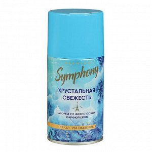 Автоматический освежитель воздуха "Symphony" Premium, Хрустальная свежесть сменный блок, 250