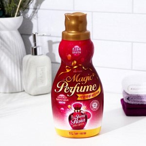 Кондиционер-ополаскиватель для белья Aroma Viu Magic, с ароматом персика и розы, 1 л