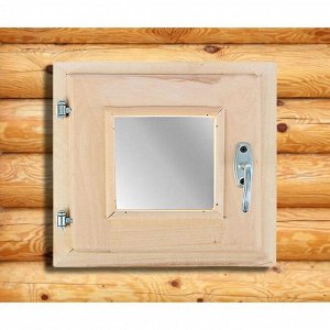 Окно, 30x30см, двойное стекло ЛИПА