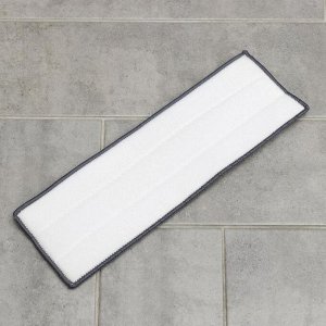 Насадка для плоской швабры с распылителем Доляна, 38x12 см, цвет серый