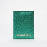 Обложка для автодокументов, цвет зелёный