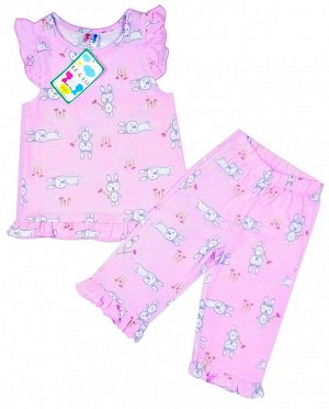 Пижама для девочки 3-7 LeLo