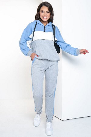 LadyTAIGA Спортивный костюм &quot;Алекса&quot; (голубой) К2514