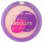 VS Пудра компактная матирующая &quot;Teinte Absolute matte&quot; тон 01 слоновая кость **