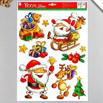 Декоративная наклейка Room Decor &quot;Санта №1&quot; 29х41 см