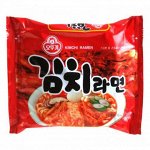 Лапша Kimchi ramen со вкусом кимчи 120г