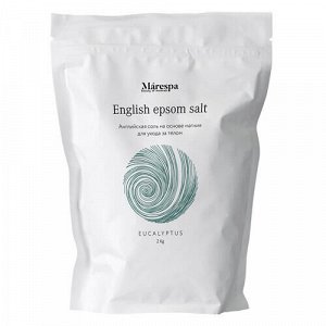 Соль для ванны "English epsom salt" с натуральным эфирным маслом эвкалипта и пихты