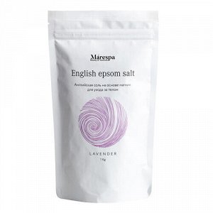 Salt of the Earth Соль для ванны &quot;english epsom salt&quot; с натуральным эфирным маслом лаванды, 500 г