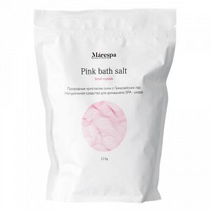 Соль для ванны "Гималайская розовая", помол мелкий Marespa, 2.5 кг