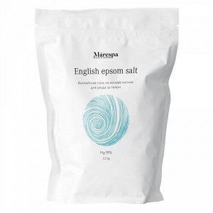 Соль для ванны "English epsom salt" на основе магния Marespa, 2.5 кг