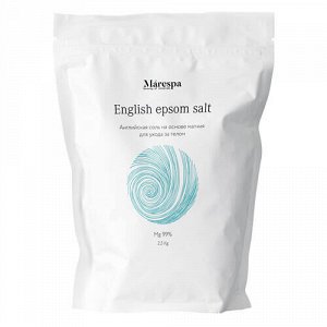 Salt of the Earth Соль для ванны &quot;English epsom salt&quot; на основе магния Marespa, 1 кг
