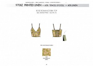 топ ROSE ROMANCE BRA TOP