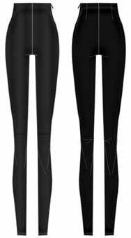 Брюки HIGH WAIST COY LEGGING