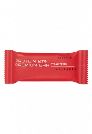 Протеиновый батончик Protein Premium Bar со вкусом клубники