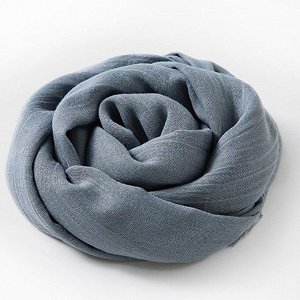 Scf/4-01 Универсальный легкий, объёмный шарф-шаль-палантин.Прекрасно подойдет к любой одежде , в любое время года.Материал: хлопок + ленРазмер: 100 х 180 см