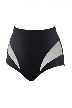 Черные плавки-слипы макси из коллекции Dark Seduction. Сочетайте с любым верхом этой же коллекции для создания яркого пляжного образа.
