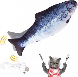 Moving Fish Toys - заводная игрушка рыба для кошек и собак